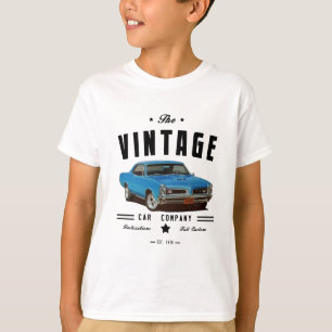 Vintage GTO Car company and garage logo T-Shirt