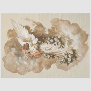 Vintage Guardian Angel Tissue Paper