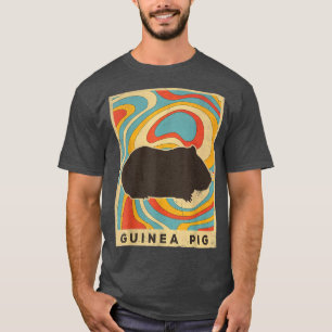 Vintage Guinea Pig Lover Animal Retro Style T-Shirt