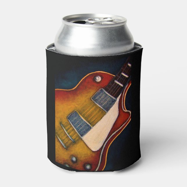 VINTAGE GUITAR #2 Can Cooler (Can Front)