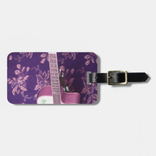 Vintage Guitar: African Vibe Style Dream Luggage Tag