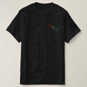 Vintage Guitar Chord Mean Dad Funny Music Father D T-Shirt