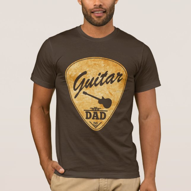 Vintage Guitar Dad T-Shirt (Front)