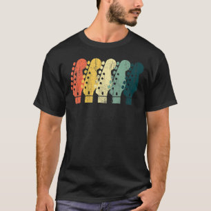 Vintage Guitar  For Men Women Music Band Guitarist T-Shirt