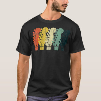 Vintage Guitar Gift For Men Women Music Band Guita T-Shirt