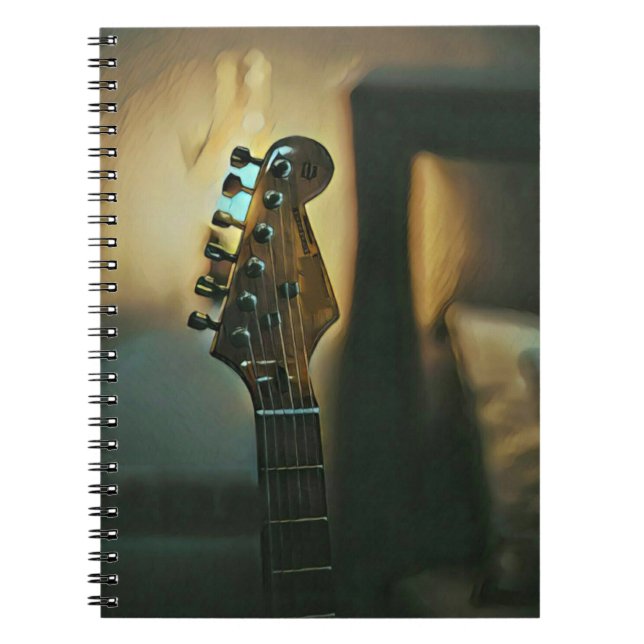 Vintage guitar gifts notebook (Front)