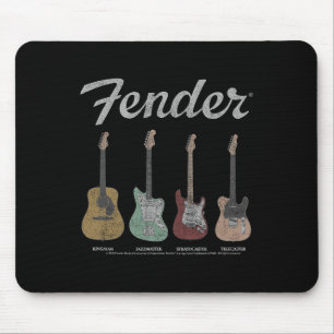 Vintage Guitar Lineup Mouse Pad