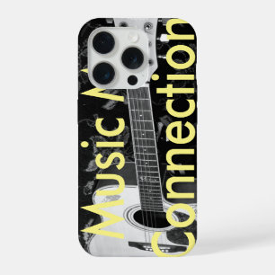 Vintage Guitar Music Connection Customise Product iPhone 15 Pro Case