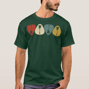 Vintage Guitar Pick Guitarist  T-Shirt