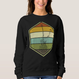 Vintage Guitar Player Guitarist Guitar Music Notes Sweatshirt