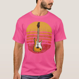 Vintage Guitar Tee Guitar Players Music Band Guita