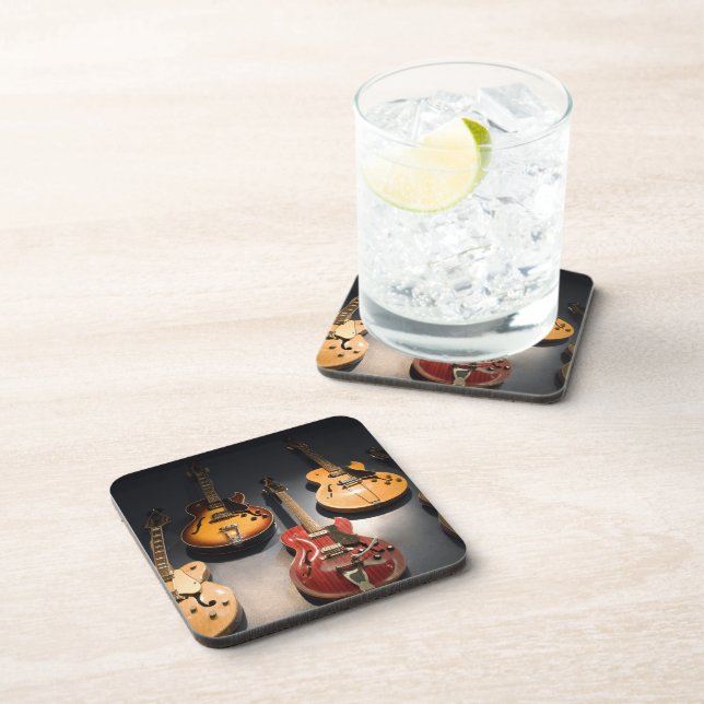 Vintage Guitars Coaster (Right Side)