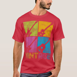 Vintage guitars for musicians and guitarists T-Shirt