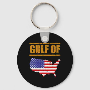 Vintage Gulf Of United States Of America Key Ring