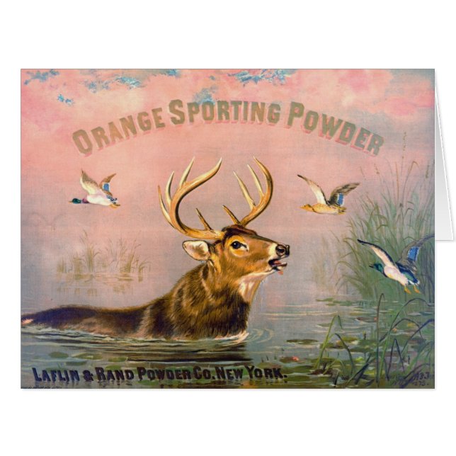 Vintage Gunpowder Ad 1873 (Front Horizontal)