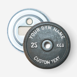 Vintage Gym Owner or User Fitness Funny Bottle Opener