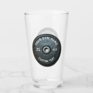 Vintage Gym Owner or User Fitness Funny Glass