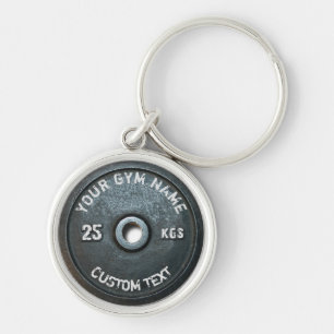 Vintage Gym Owner or User Fitness Funny Key Ring