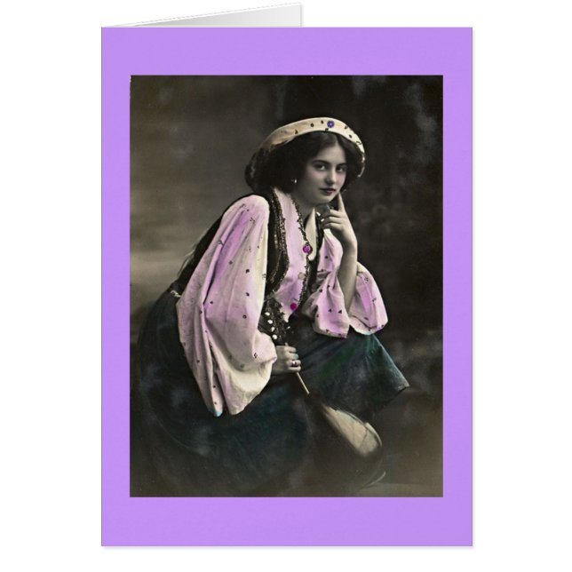 Vintage Gypsy Woman (Front)