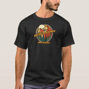 Vintage Hackettstown New Jersey Mountain Hiking So T-Shirt