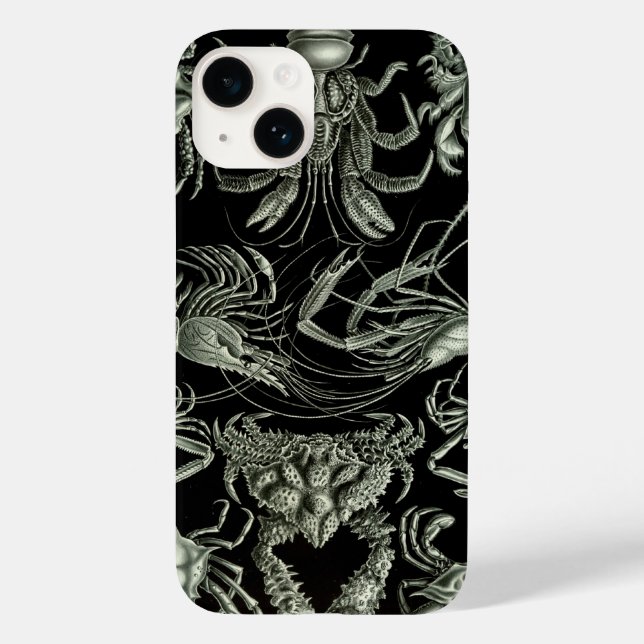Vintage Haeckel Case-Mate iPhone Case (Back)