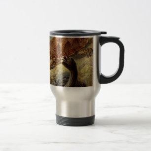 Vintage Haeckel Turtles Travel Mug