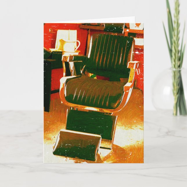 Vintage Hair Salon Card (Front)