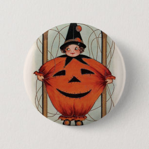Vintage Halloween 6 Cm Round Badge