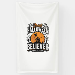 Vintage Halloween Believer Since 1966 Graphic_1 Banner