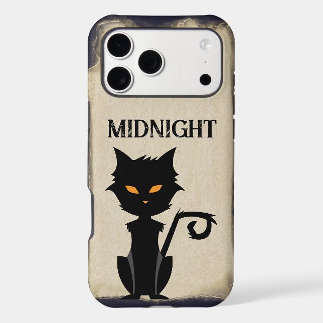 Vintage HALLOWEEN Black Cat (Back)