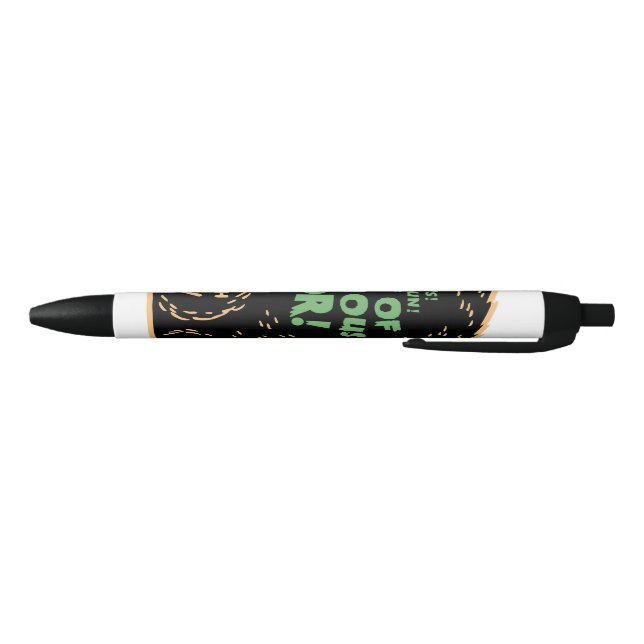 Vintage Halloween Black Cat Ink Pen (Bottom)