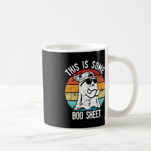 Vintage Halloween Boo Ghost Costume This is Some B Coffee Mug