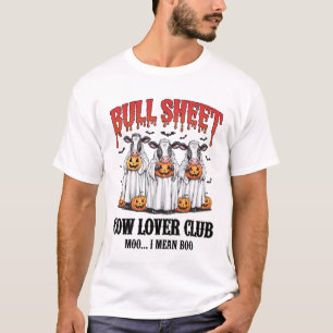 Vintage Halloween Bull Sheet T-Shirt