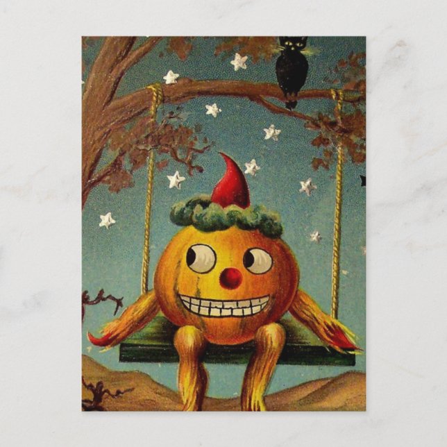 Vintage Halloween Card (Front)