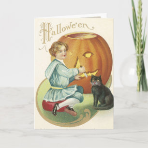 Vintage Halloween Card