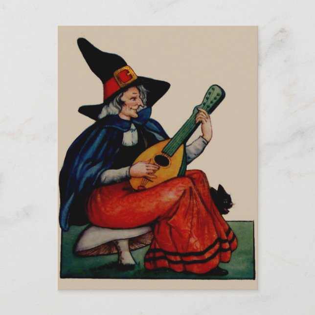 Vintage Halloween Card (Front)