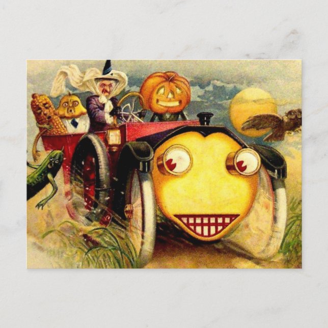 Vintage Halloween Card (Front)