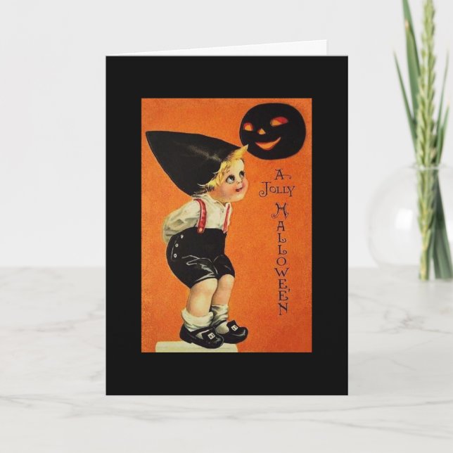 Vintage Halloween Card (Front)