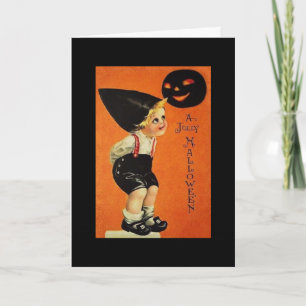 Vintage Halloween Card