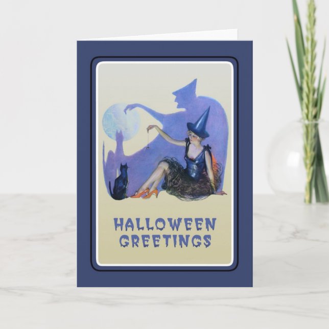 Vintage Halloween Card (Front)
