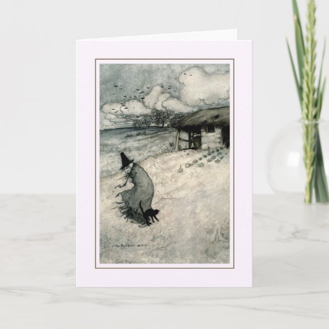 Vintage Halloween Card (Front)