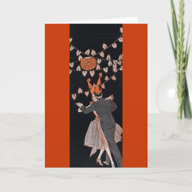 Vintage Halloween Card (Front)