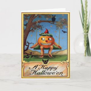 Vintage Halloween Card