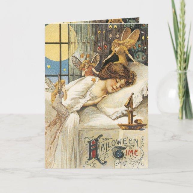 Vintage Halloween Card (Front)