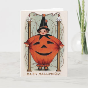 Vintage Halloween Card