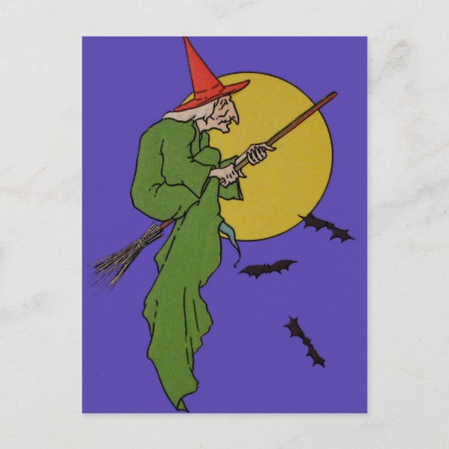 Vintage Halloween Card (Front)
