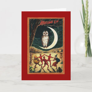 Vintage Halloween Card
