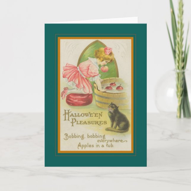 Vintage Halloween Card (Front)