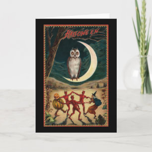 Vintage Halloween Card
