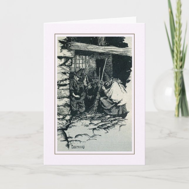 Vintage Halloween Card (Front)